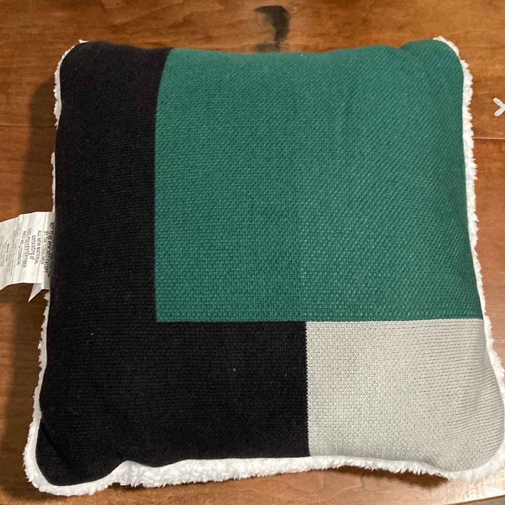 NEW Lego x Target green black toss pillow